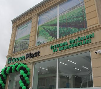 Green Plast Maştağa satış mərkəzinin açılışı