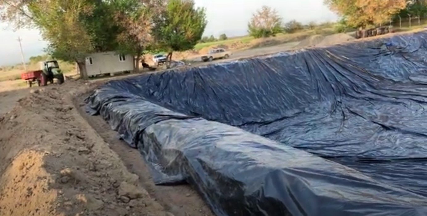 Artificial Lake Insulation in Quba District