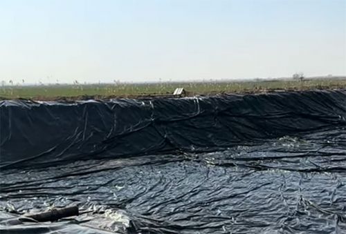 Artificial Lake Insulation in Shamkir District