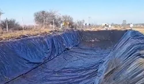 Artificial Lake Insulation in Quba District