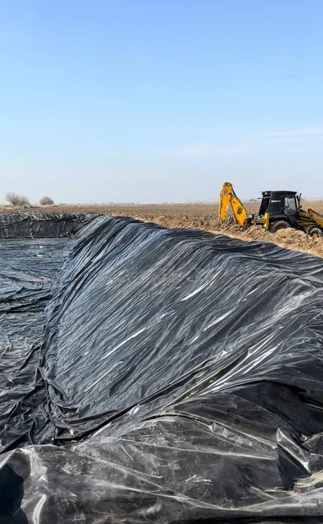 Artificial Lake Insulation in Shamkir District