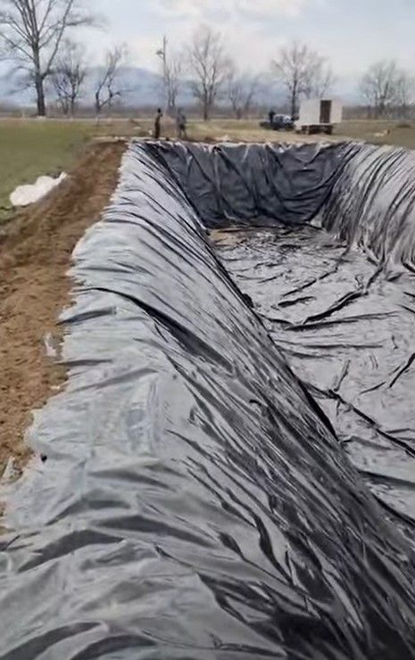 Artificial Lake Insulation in Khachmaz District