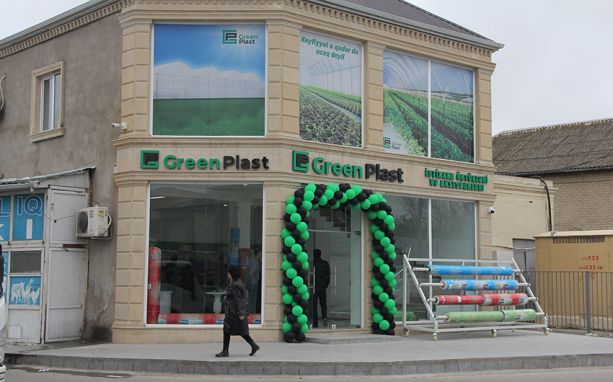Green Plast Maştağa satış mərkəzinin açılışı